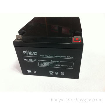 12V 26Ah VRLA AGM/SLA Batteries